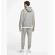 Спортивный костюм мужской Nike Essential Hooded Tracksuit Flc Grey