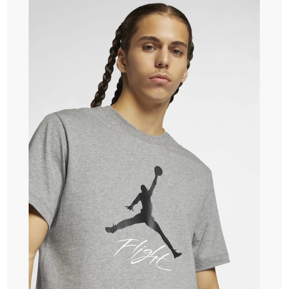 Футболка чоловіча Air Jordan T-Shirt Jumpman Flight Grey