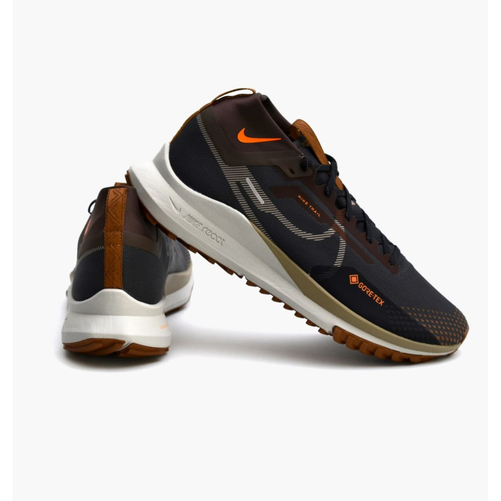 Кроссовки мужские Nike React Pegasus Trail 4 Gore-Tex Grey