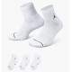 Носки унисекс Jordan Cush Poly Ankle (3 пары) 144 White
