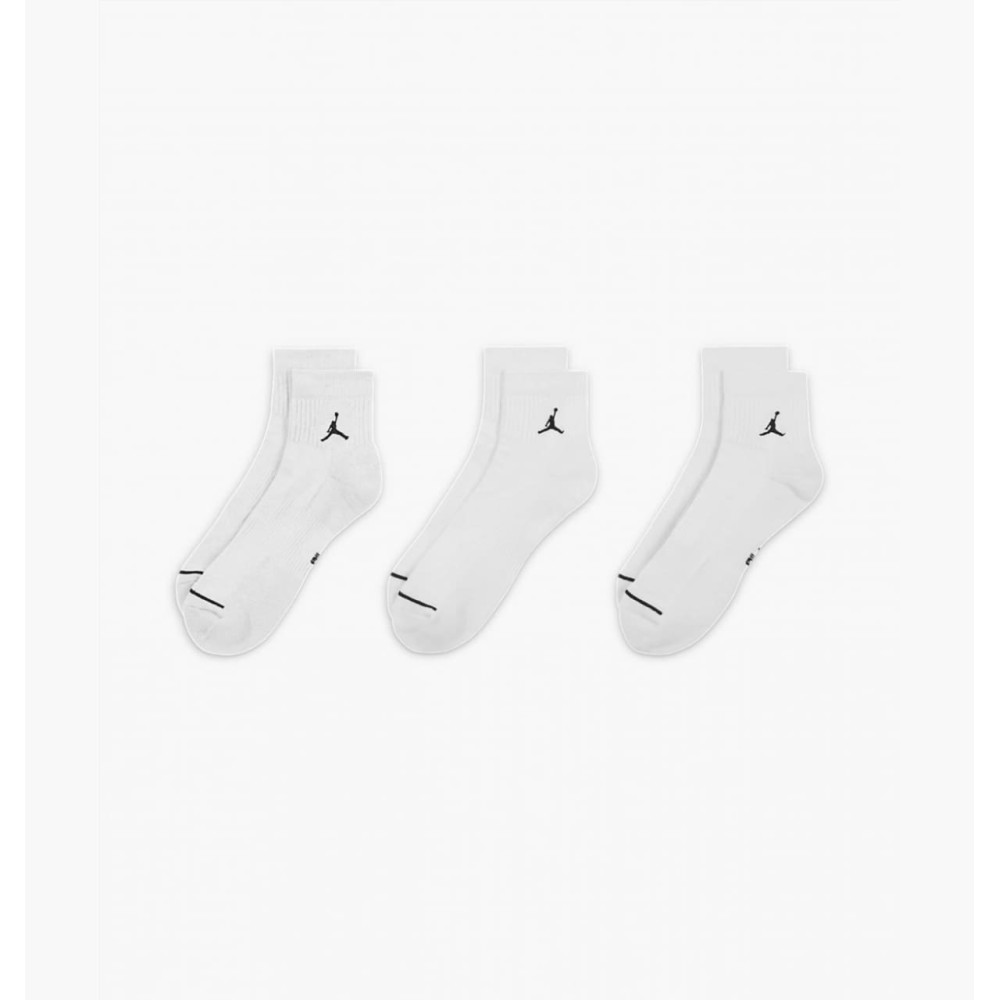 Носки унисекс Jordan Cush Poly Ankle (3 пары) 144 White