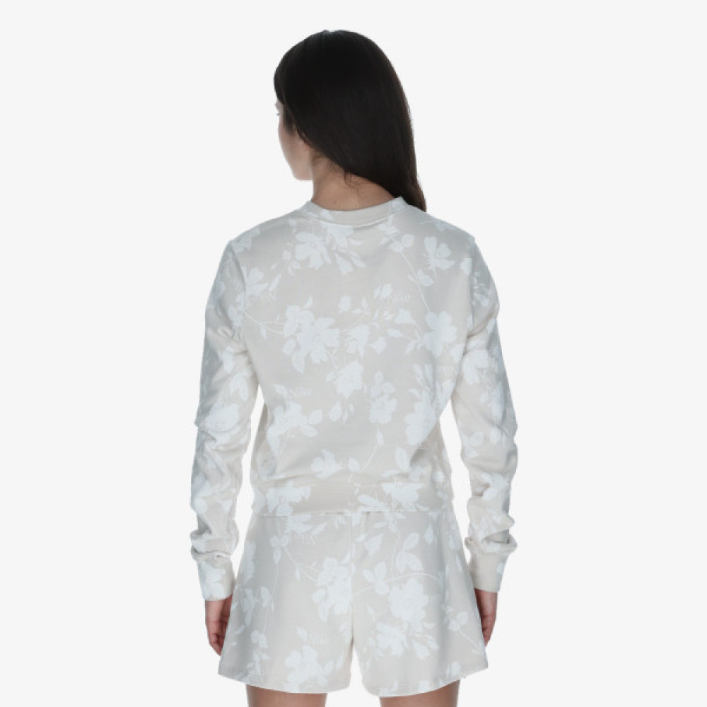 Толстовка жіноча  (костюм)Nike Sportswear Chill Terry Crew-Neck French Terry Printed