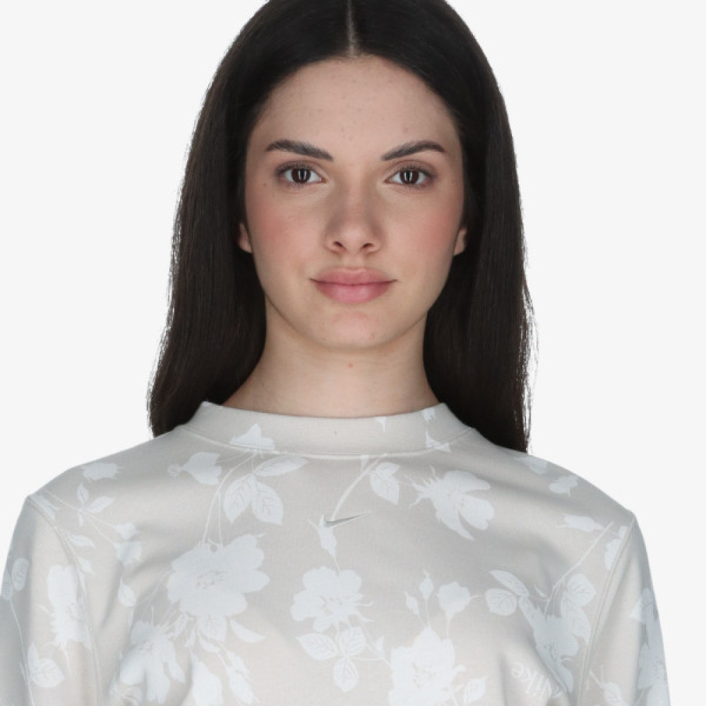 Толстовка жіноча  (костюм)Nike Sportswear Chill Terry Crew-Neck French Terry Printed
