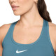 Топ  Nike Swsh Med Spt Turquoise