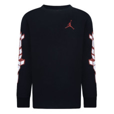 Лонгслів дитячий Air Jordan Chicago Motion L/S Tee Black