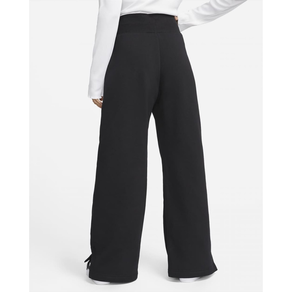 Штани жіночі Nike Sportswear Phoenix Fleece High-Rise Wide-Leg Pants Black