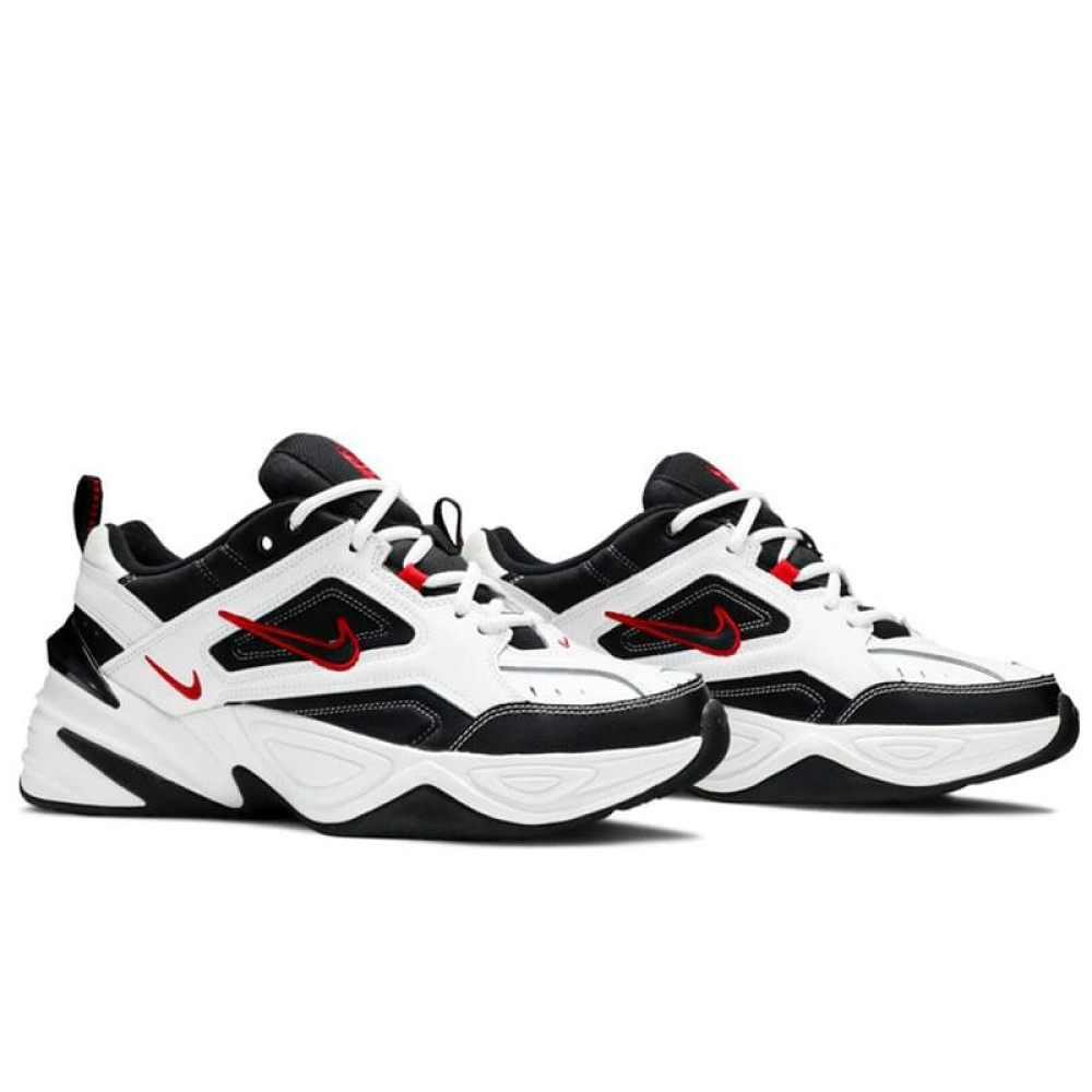 Кроссовки Nike M2K Tekno White Black Red 