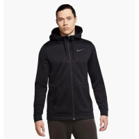 Толстовка Nike Therma Full-Zip Hoodie Black