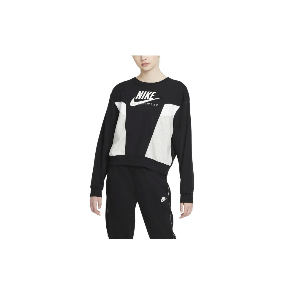 Толстовка Nike W NSW HERITAGE CREW FLC  