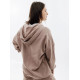 Толстовка жіноча (костюм) Nike W Nsw Jrsy Os Fz Hoodie Beige