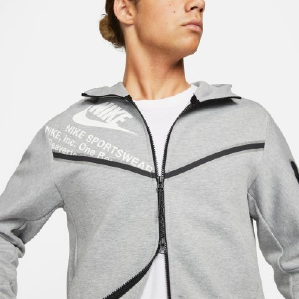 Толстовка (костюм) Nike M NSW TCH FLC FZ WR GX HOODIE 