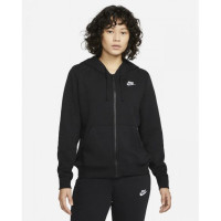Толстовка жіноча Nike W Nsw Club Flc Fz Black