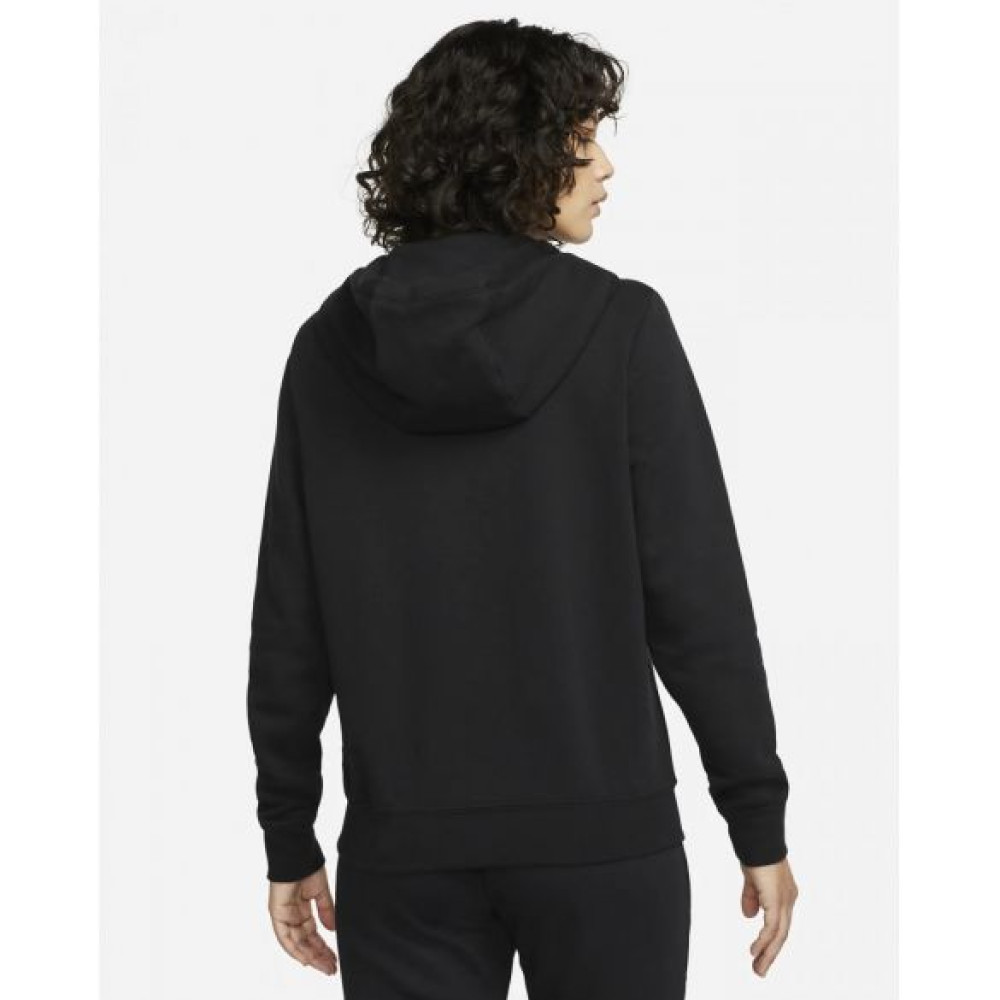 Толстовка жіноча Nike W Nsw Club Flc Fz Black