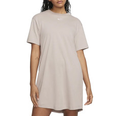Сукня жіноча Nike W NSW ESSNTL SS DRESS TSHRT бежева