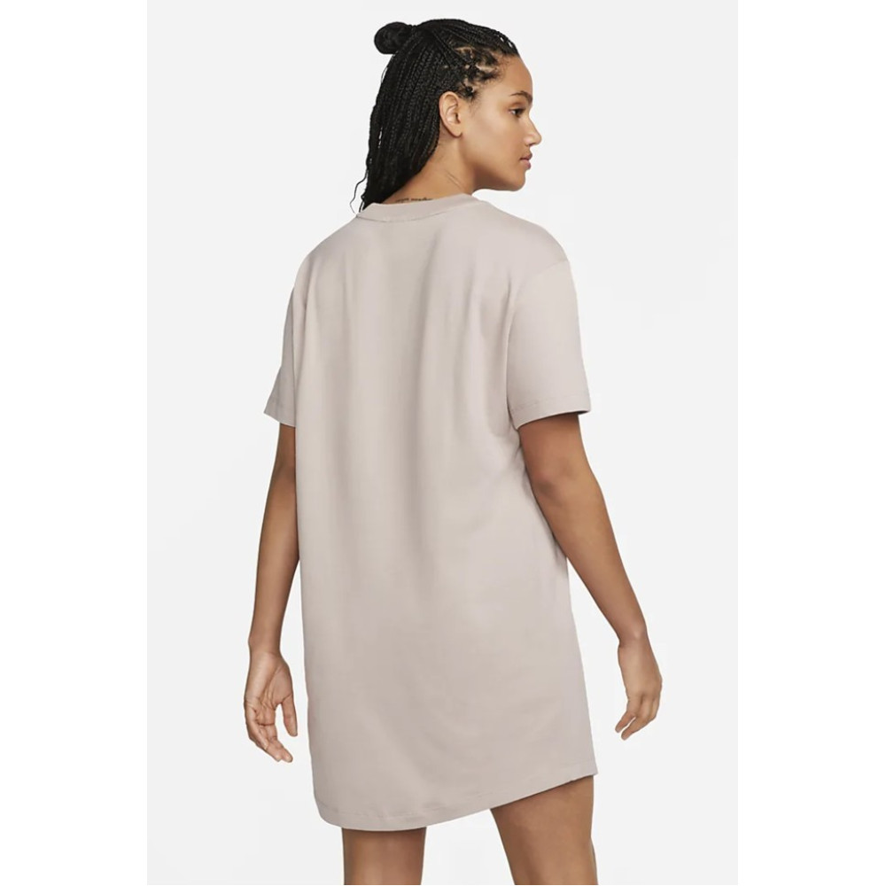 Сукня жіноча Nike W NSW ESSNTL SS DRESS TSHRT бежева