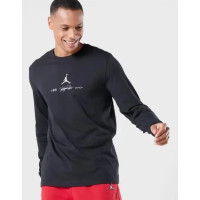 Лонгслів чоловічий Air Jordan M J Df Sprt Gfx Ls Crew Black