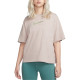 Футболка женская Nike W Nsw Tee Oc 3 Ss Boxy Beige