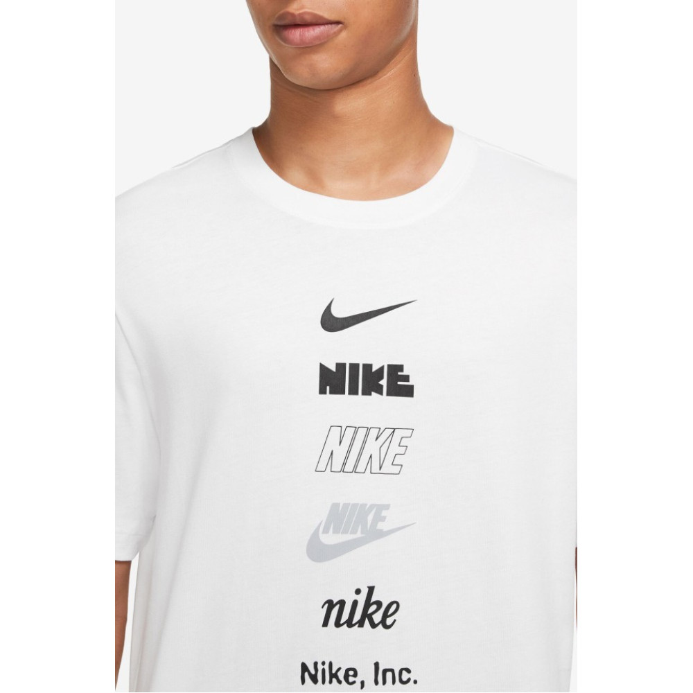 Футболка чоловіча Nike M NSW TEE CLUB+ HDY PK4 біла