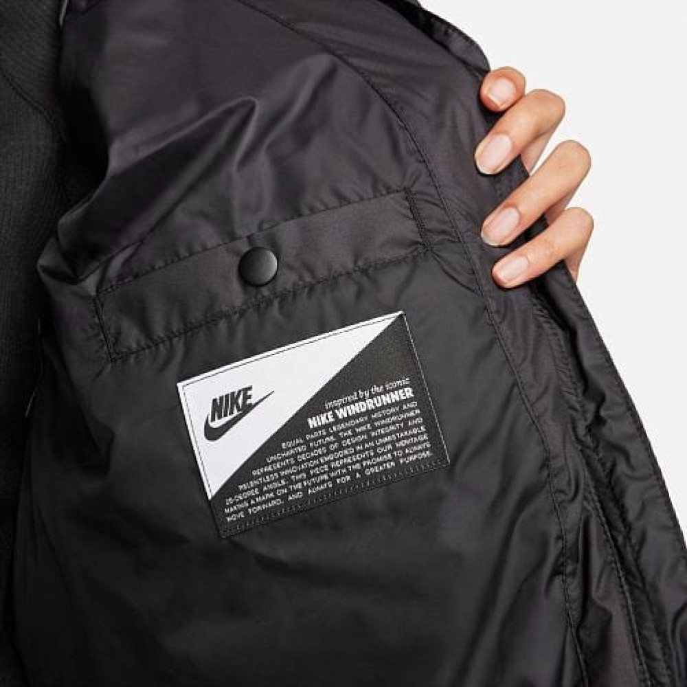 Пуховик женский Nike Therma-Fit Sportswear Windpuffer Black