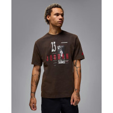 Футболка чоловіча Air Jordan M J Reissue Gx Ss Crew Brown 