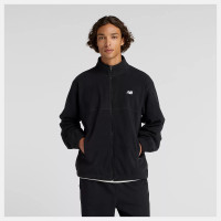 Мужская черная толстовка Polar Fleece Jacket New Balance 