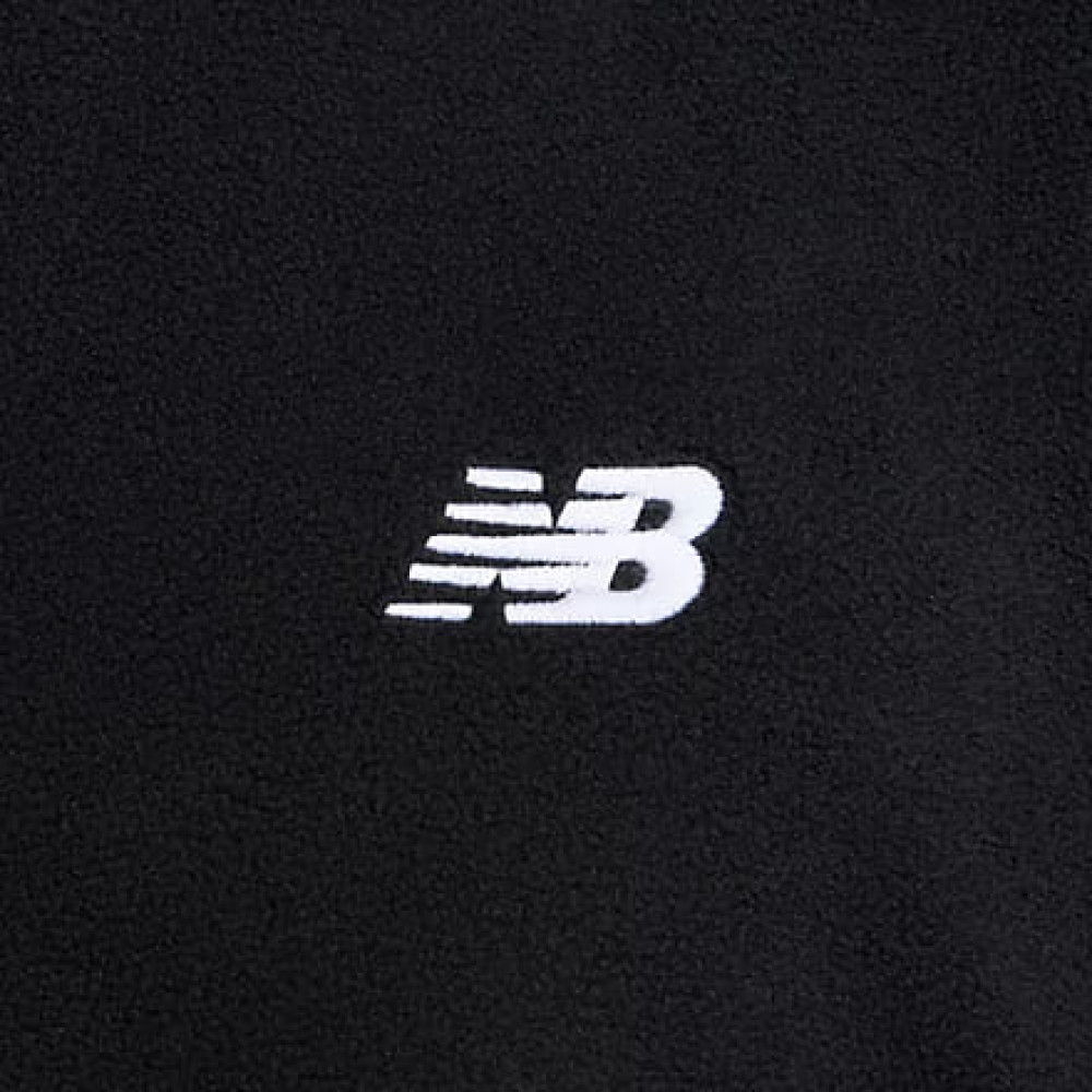 Мужская черная толстовка Polar Fleece Jacket New Balance 