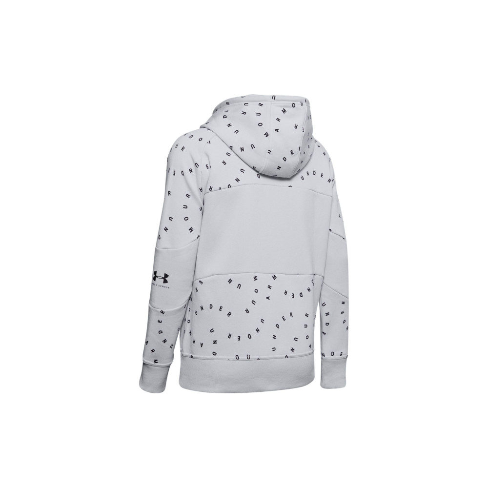 Реглан "UA" Hoodie Printed сер
