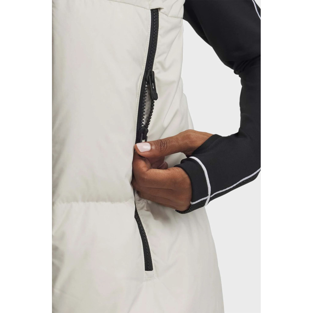 Женский белый пуховой жилет Limitless Down Puffer Vest