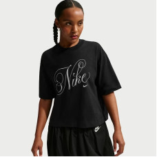 Футболка Nike W NSW SS TEE BOXY SCRIPT 