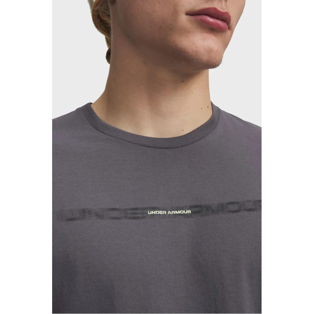 Чоловіча  футболка UA M BLUR WM SS-GRY