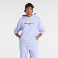 Жіноче бузкове худі (костюм) Sport Graphic Relaxed New Balance