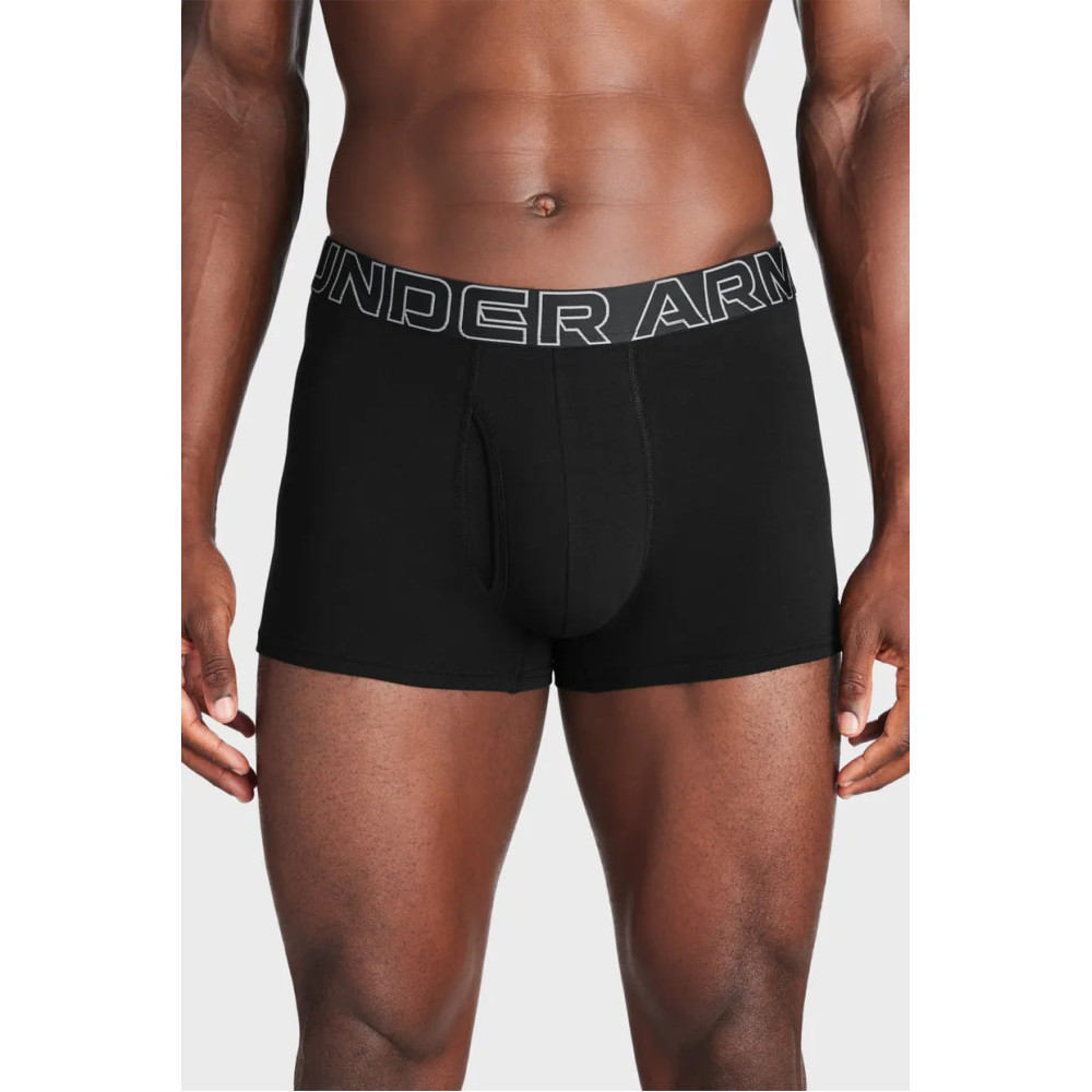 Мужские боксеры (3 шт) UA Perf Perf Cotton 3in