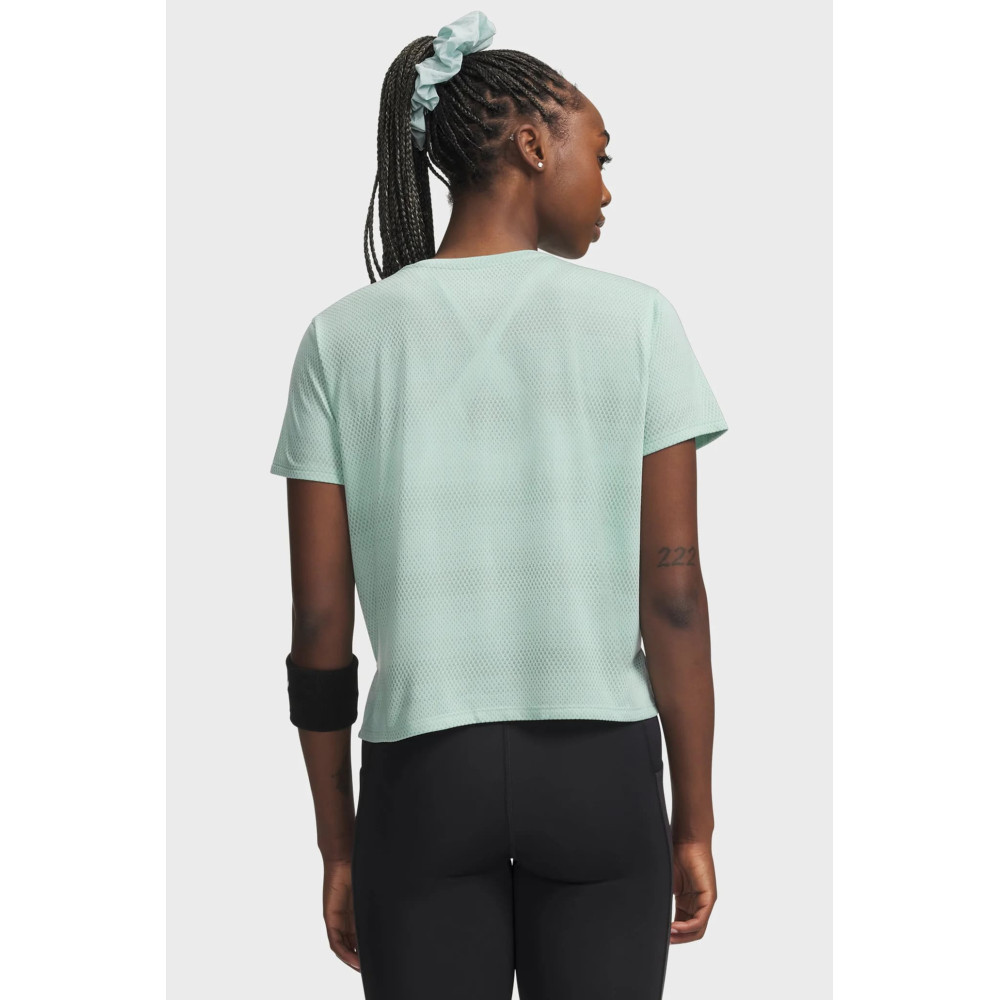 Жіноча м'ятна футболка UA Velociti Shortsleeve-GRN