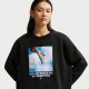 Толстовка  женская Nike FLC OS PHOTO CREW 