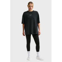 Женская черная футболка W NK DF SS TEE PUMP COVER 2