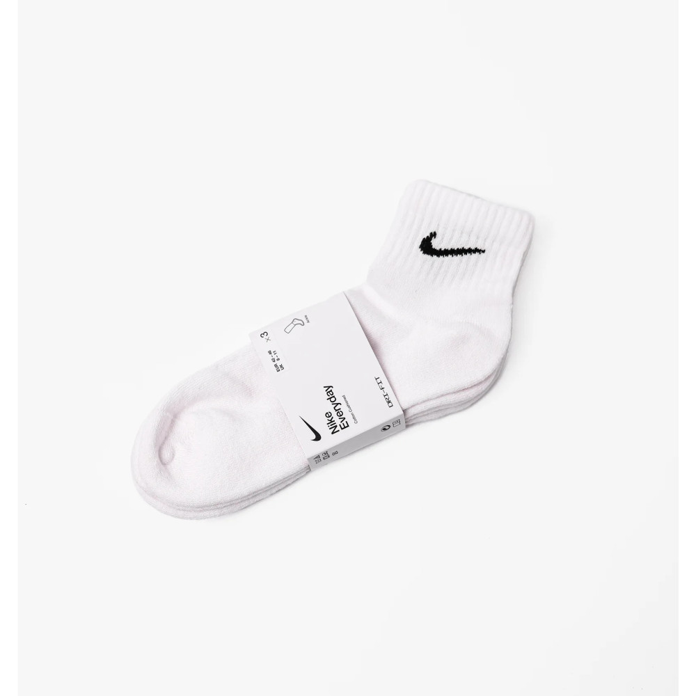 Шкарпетки унісекс Nike U Nk Everyday Cush Ankle (3 пари, утеплені)