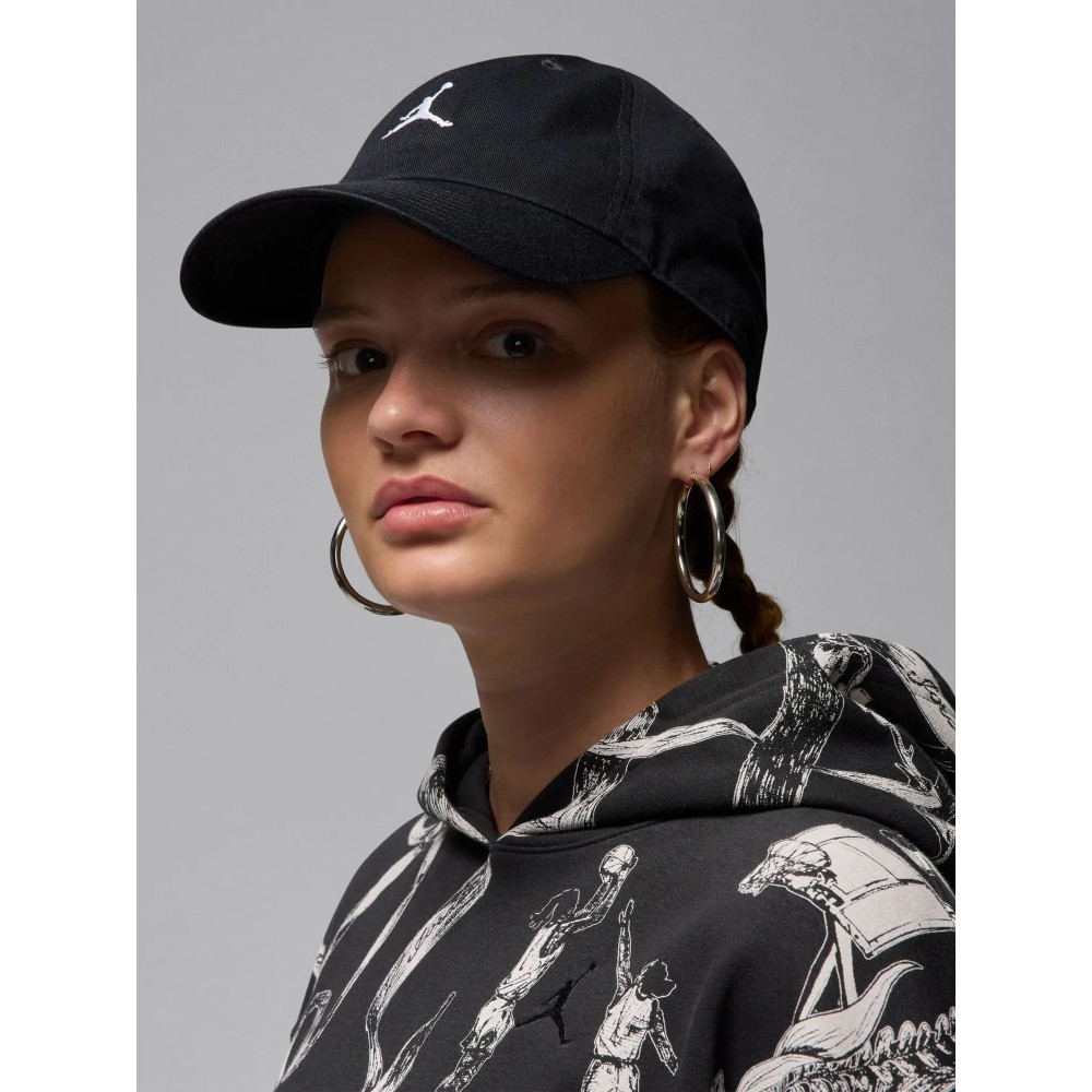 Кепка унисекс Air Jordan Unstructured Curved-Bill Hat Black 