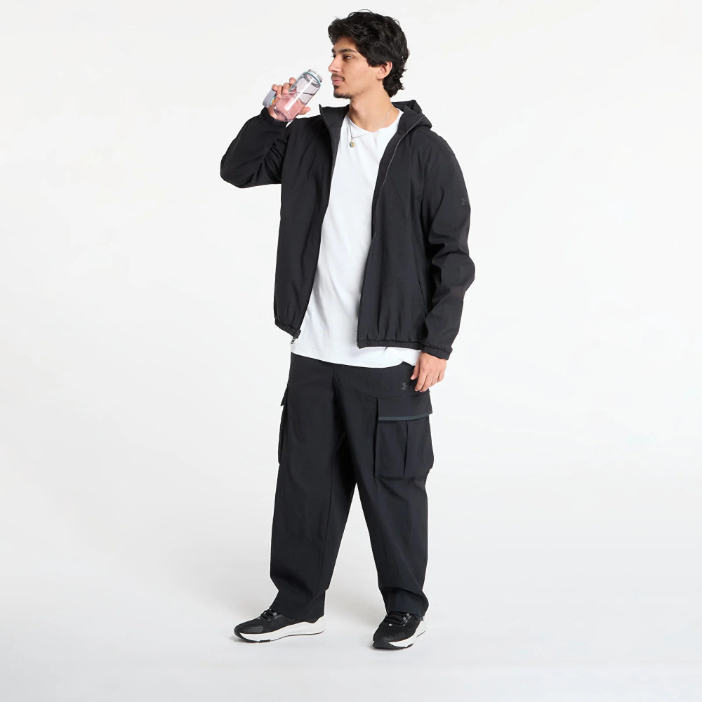 Чоловіча чорна вітровка (костюм) UA Unstoppable Txt Woven Jkt