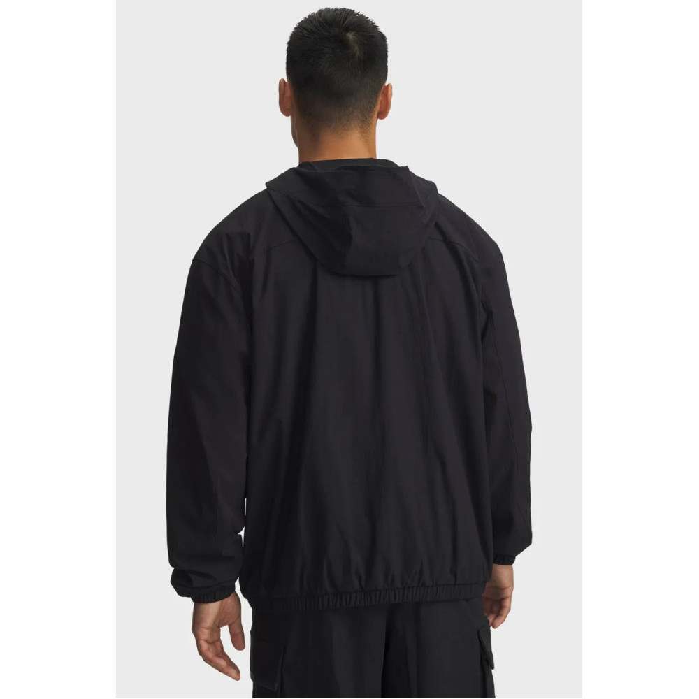 Чоловіча чорна вітровка (костюм) UA Unstoppable Txt Woven Jkt