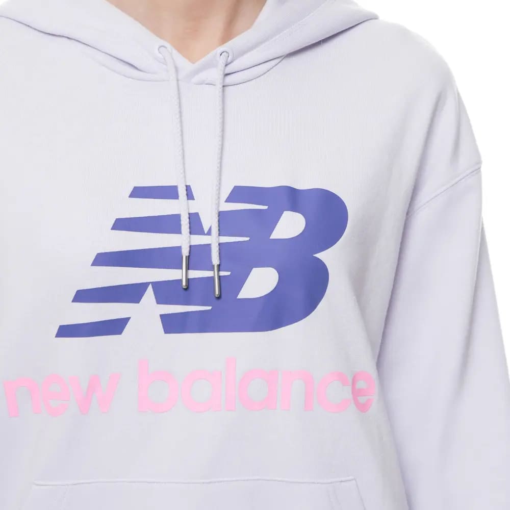 Худиі New Balance Essentials Stacked Logo Ovszd
