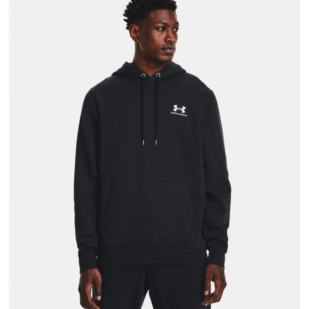 Худі UA Essential Fleece Hoodie-BLK
