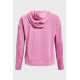 Худи женское (костюм) Under Armour Rival Terry Taped Hoodie-PNK 