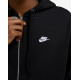 Толстовка  Nike Club Bb Fz Black