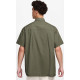 Рубашка Nike Nk Club Ss Btn Shirt Os Olive 