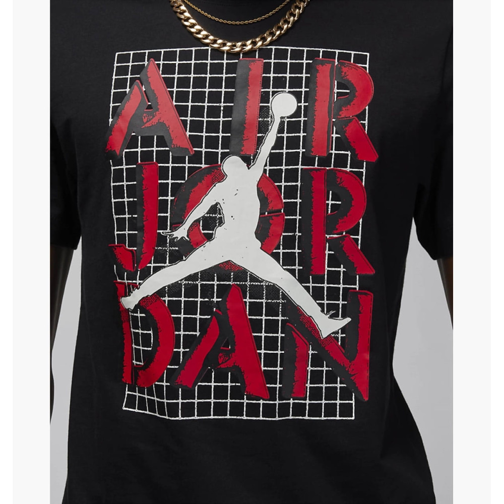 Футболка мужская Air Jordan T-Shirt Brand Black