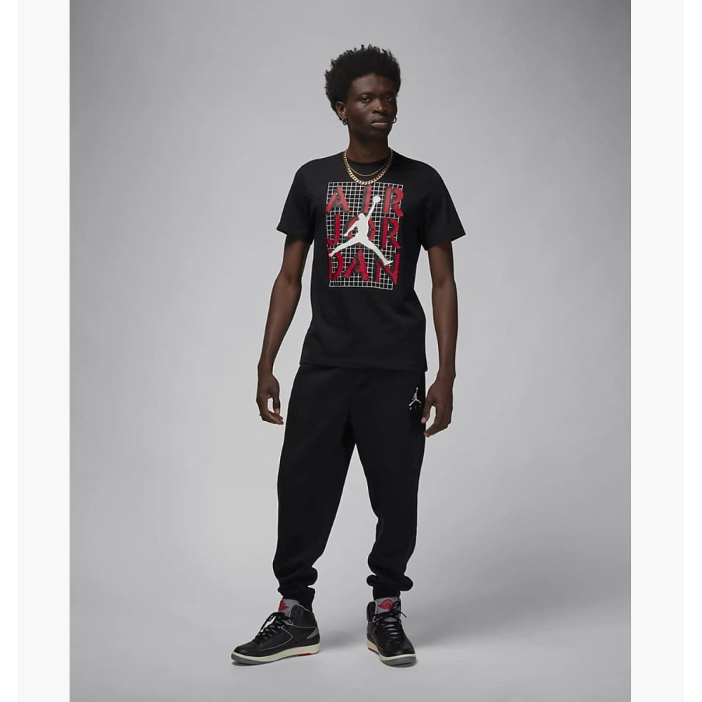 Футболка мужская Air Jordan T-Shirt Brand Black