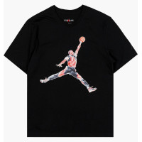 Чоловіча футболка Air Jordan Jumpman Watercolor Short Sleeve Shirt Black