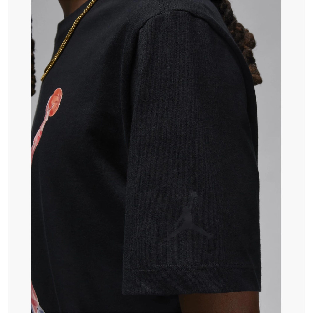 Чоловіча футболка Air Jordan Jumpman Watercolor Short Sleeve Shirt Black
