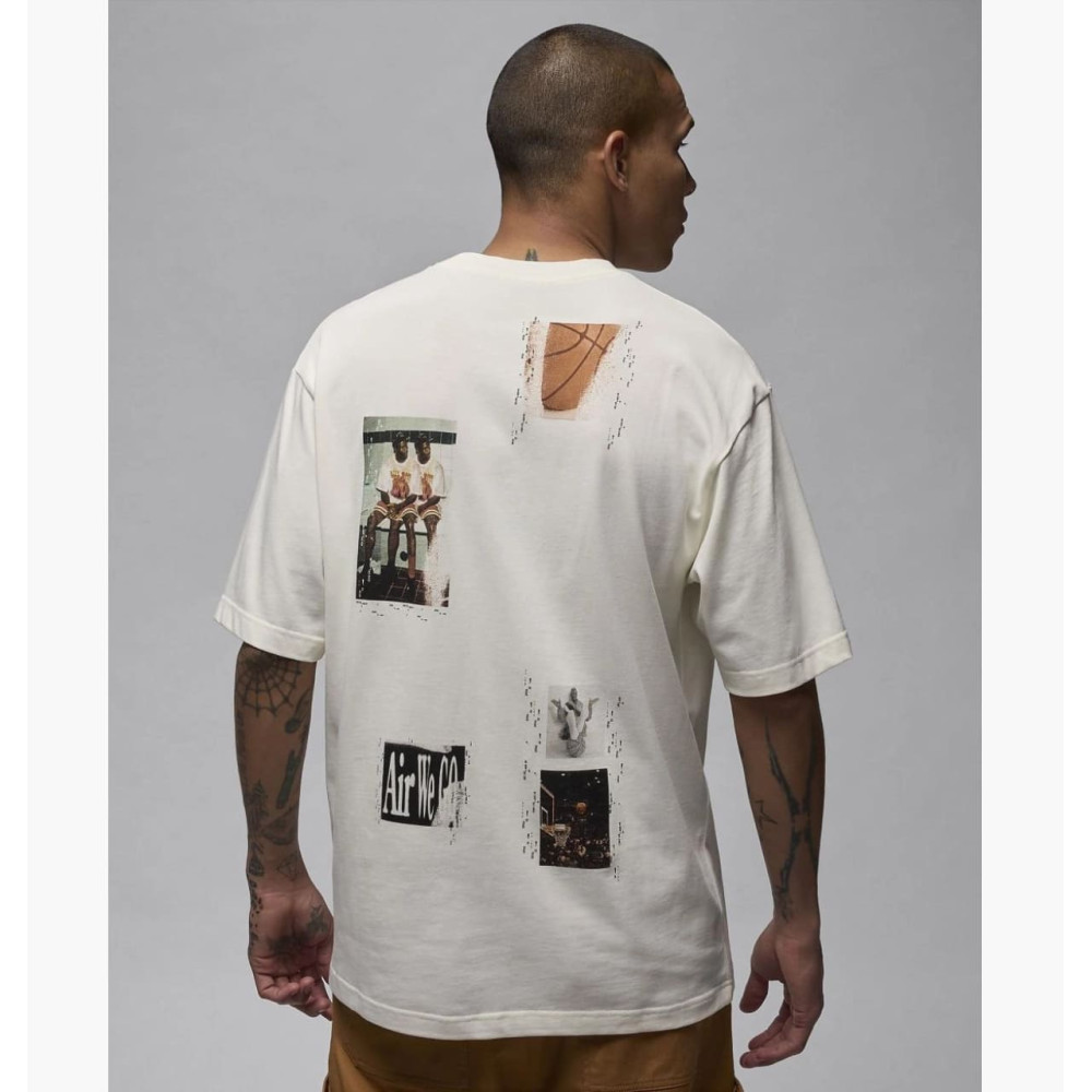Футболка Air Jordan Flight Heritage T-Shirt Beige (FN5986-133)