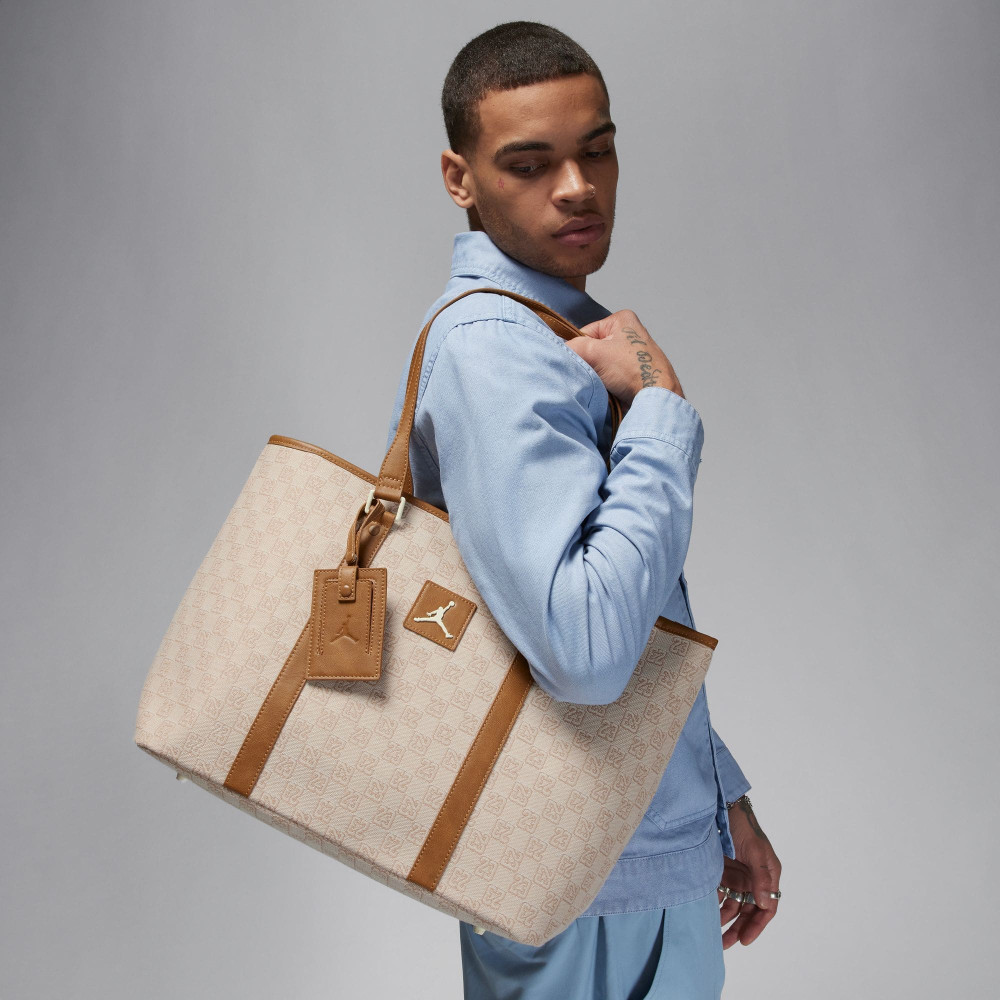 Сумка Air Jordan Monogram Tote Bag Coconut Milk Beige